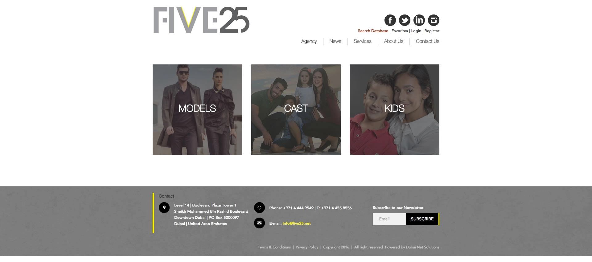 Five25 web portfolio - Five25