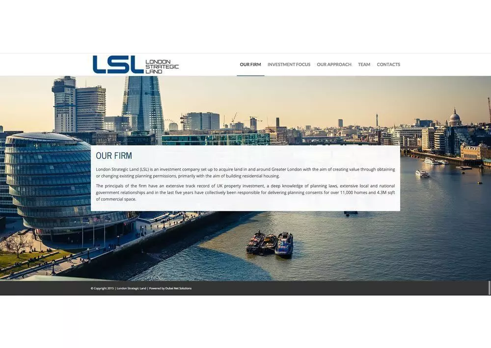 LSL web 01 - London Strategic Land